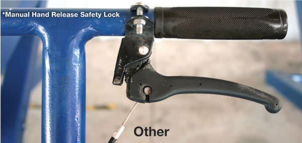 Competitor Manual Hand Release Safety Lock Handle