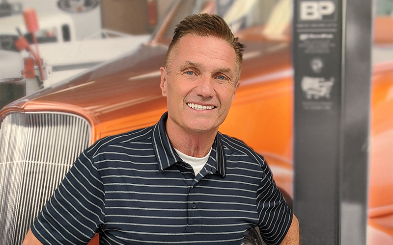 Bob Mehlhoff BendPak MotorTrend Partnership Automotive Industry Portrait