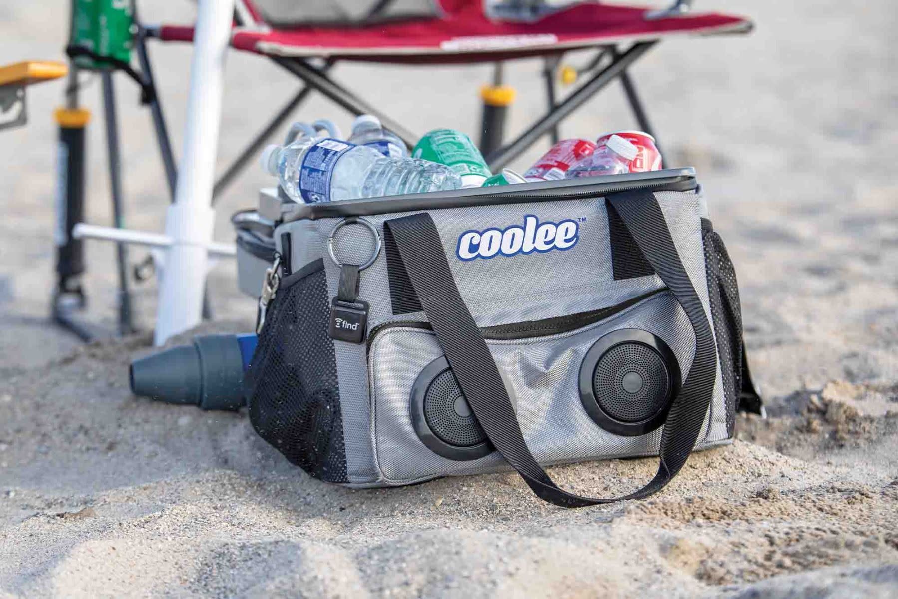 Coolee Portable Cooler Fan Beach Cooling Speaker Bag