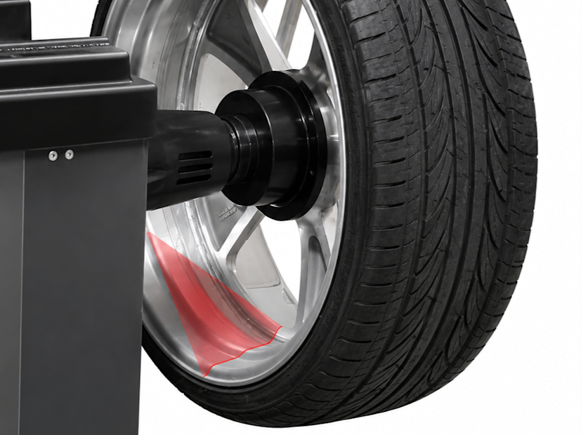 Ranger LaserSpot Technology for Precise Wheel Balancing