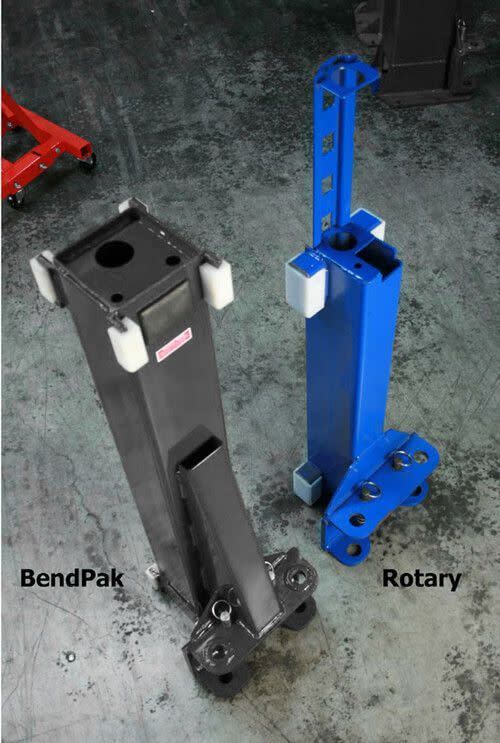 BendPak vs Rotary Carriage Top Design Comparison