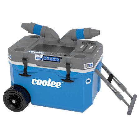 Coolee CL-50R Portable Air Cooler with Dual Flex Hose Cooling