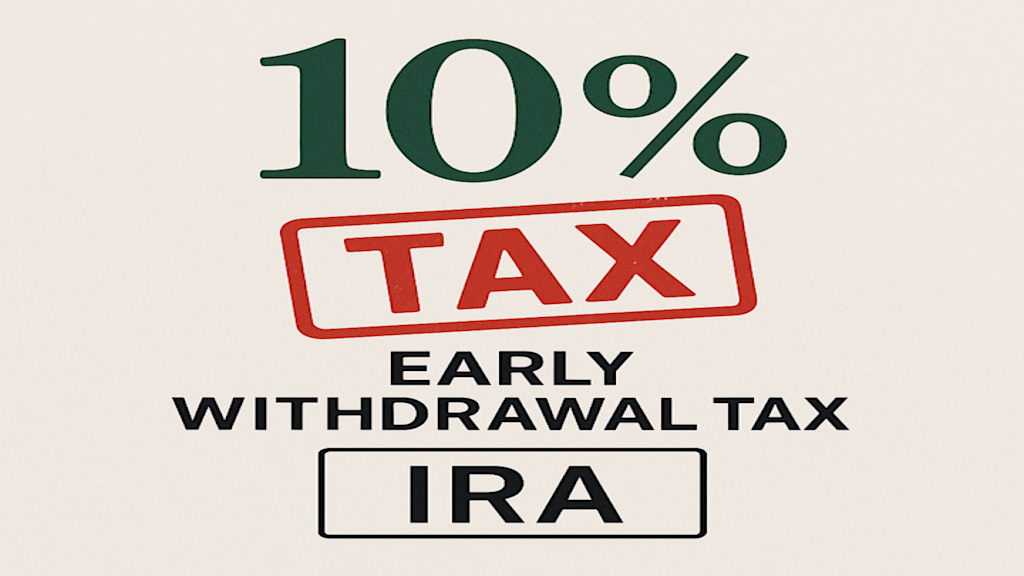 10% Early Withdrawal Tax