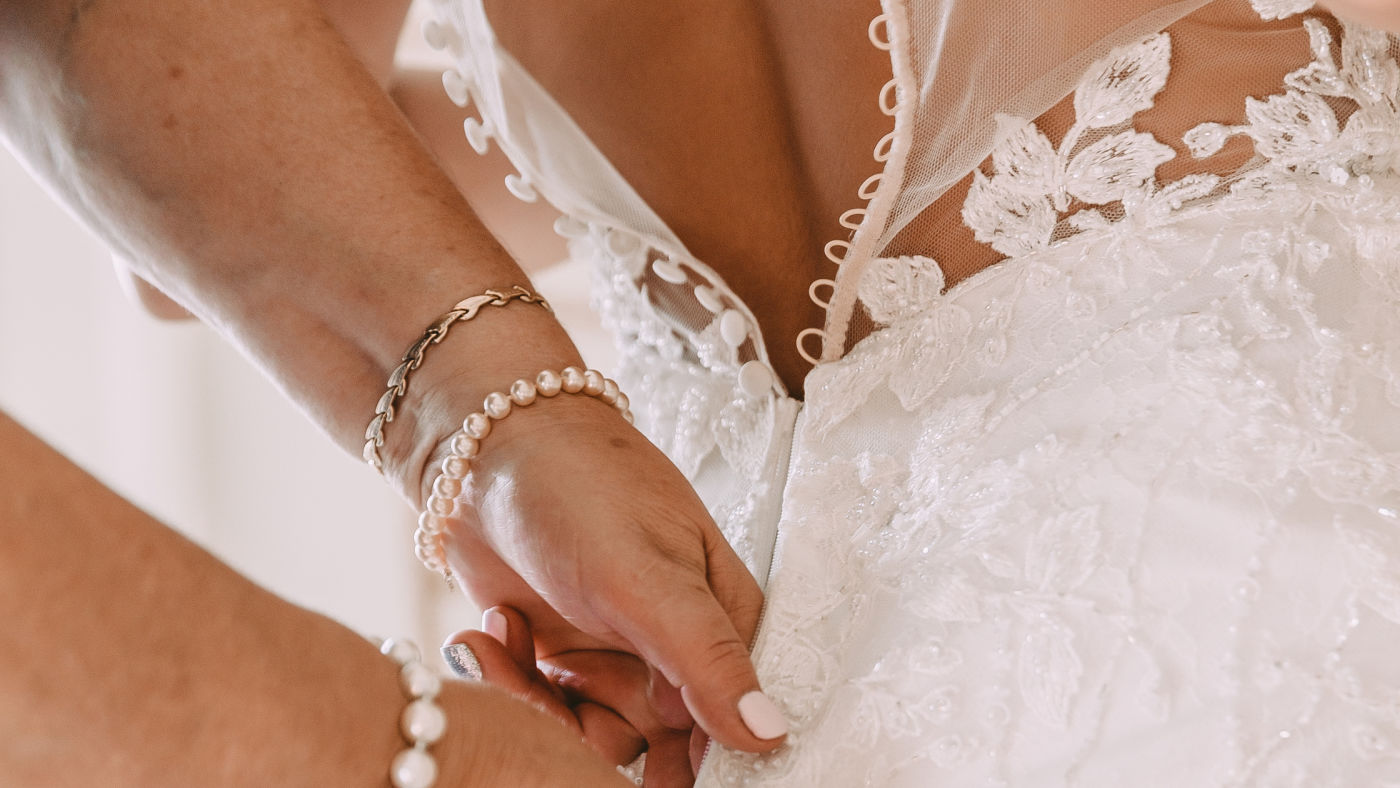 A guide to cleaning your wedding dress