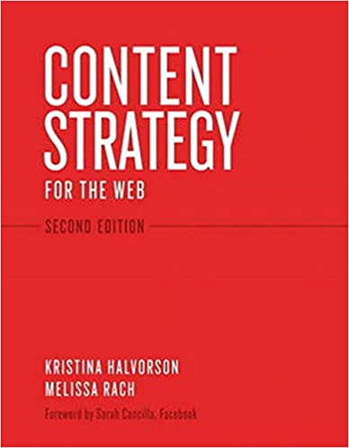 Content strategy book cover