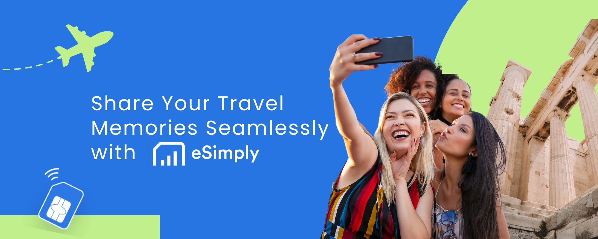 Share Your Travel Memories Seamlessly with eSimply: Stay Connected, Stay Inspired