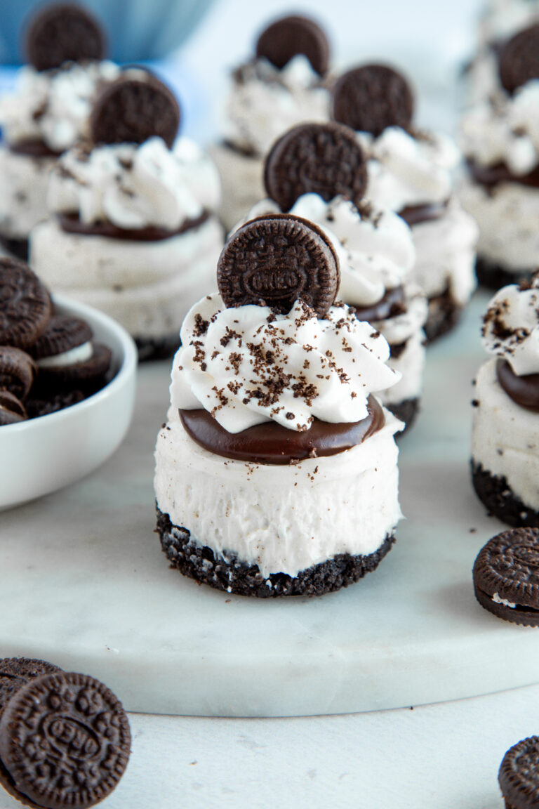 Mini Oreo Cheesecakes