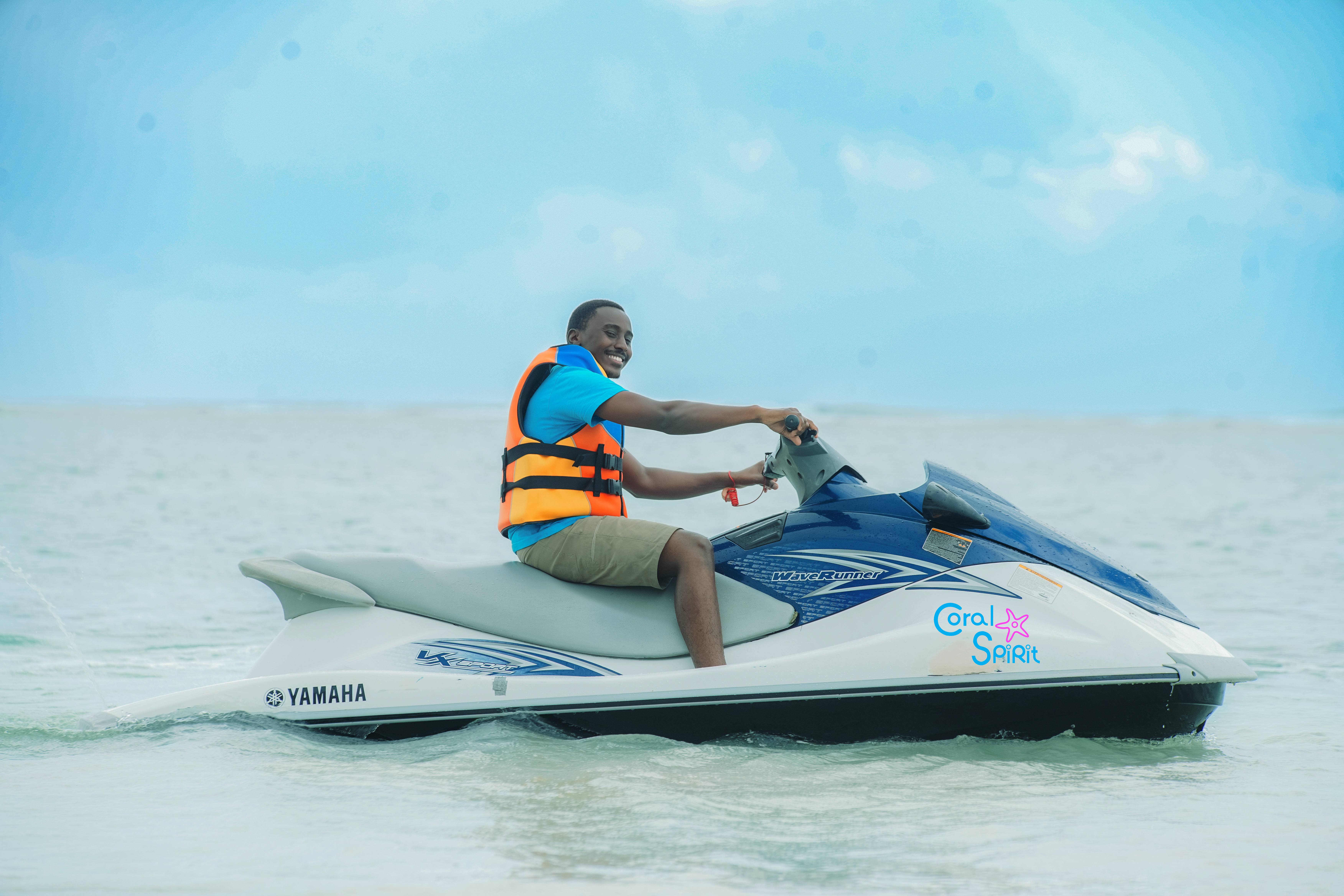 Jetskiing in Diani