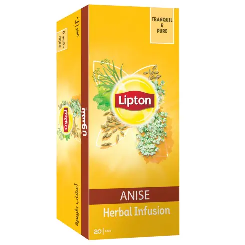 Lipton Herbal Tea Bags Anise 20 Tea Bags