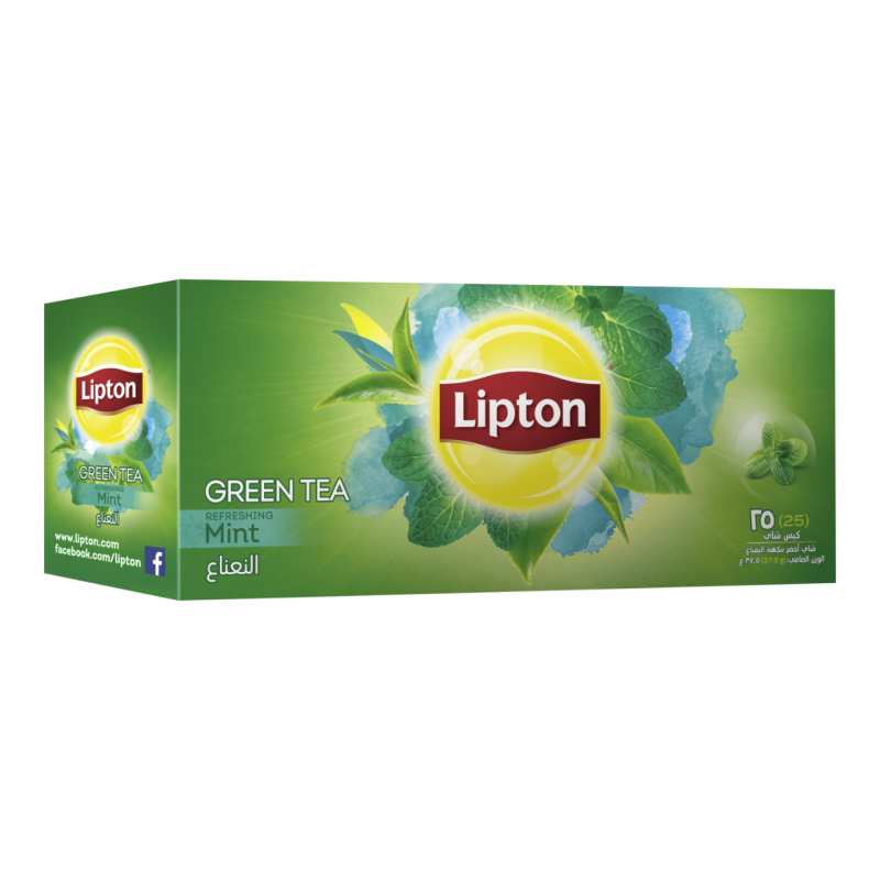 Lipton Green Tea Mint 25 Tea Bags