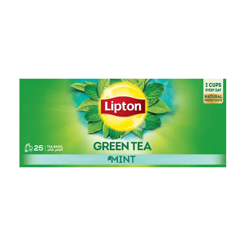 Lipton Green Tea Mint 25 Tea Bags