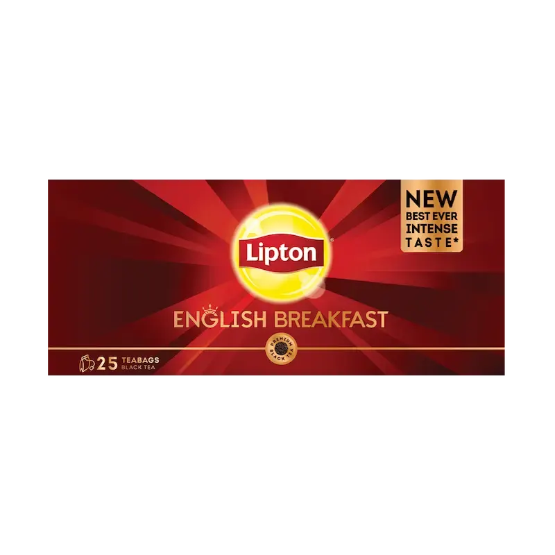 Lipton English Breakfast Black 25 Tea Bags