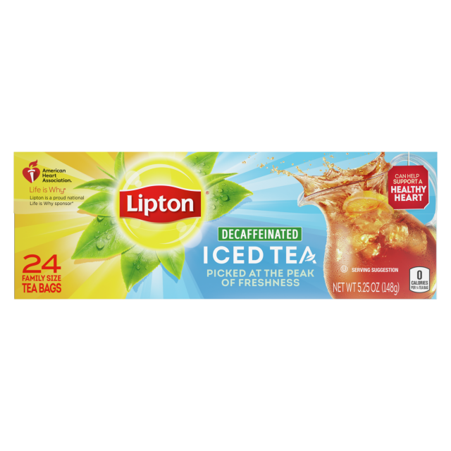 Lipton Gallon Size Tea Bags - Iced Tea Brew - 1 oz - 24 Count