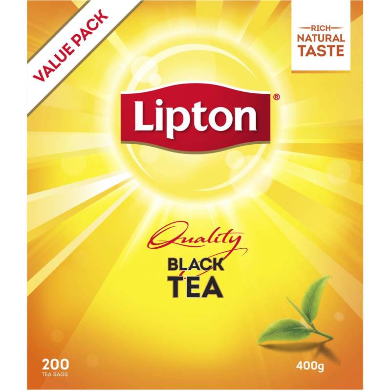 Lipton Quality Black Tea 200 Tea Bags