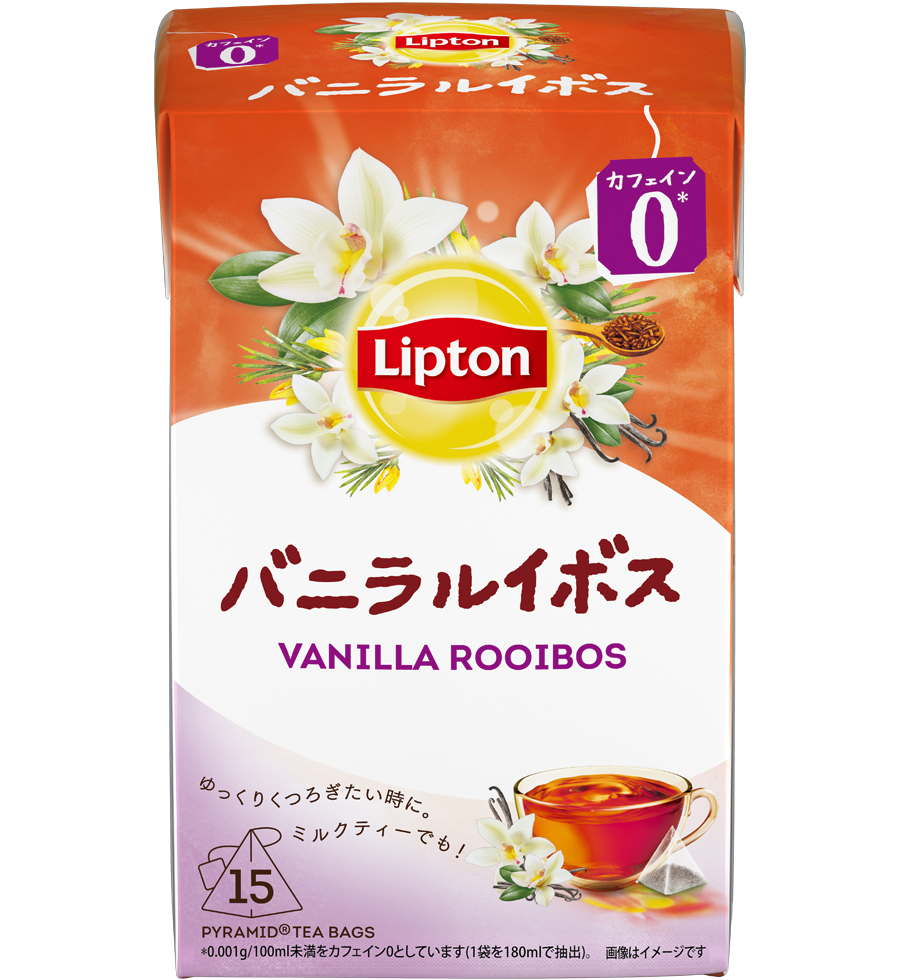 リプトン　バニラルイボス　ティーバッグ　15袋-0 | Lipton Japan