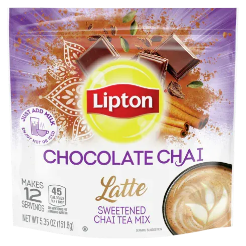 Buy Lipton Chocolate Chai Tea Latte Mix