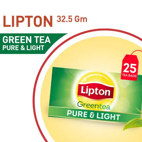 Lipton Green Tea Bag Plain 25 Tea Bags (PAK)