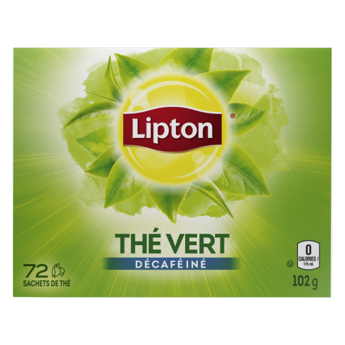 Thé vert Lipton® Décaféiné