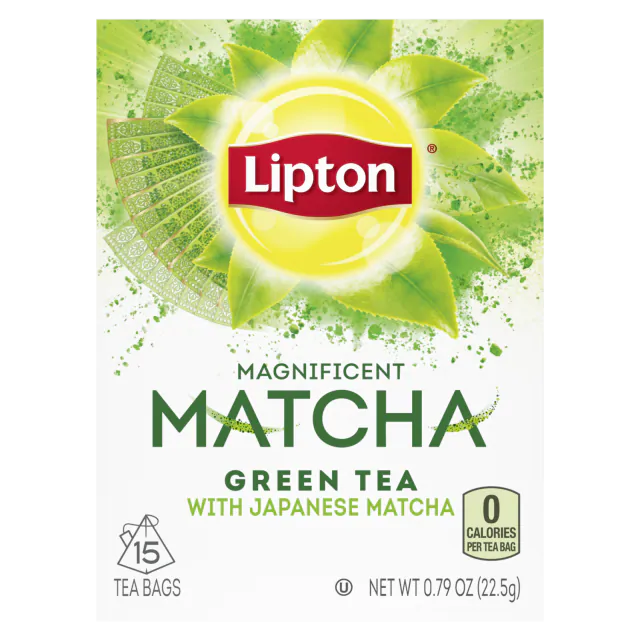 Lipton Green Tea with Orange, Passion Fruit, and Jasmine Tea Bags - 28/Box