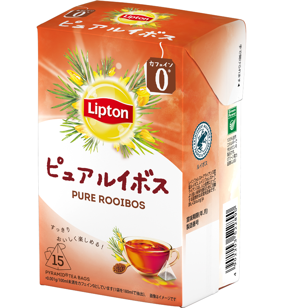 リプトン　ピュアルイボス　ティーバッグ　15袋-2 | Lipton Japan
