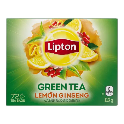 Lemon Ginseng Green Tea