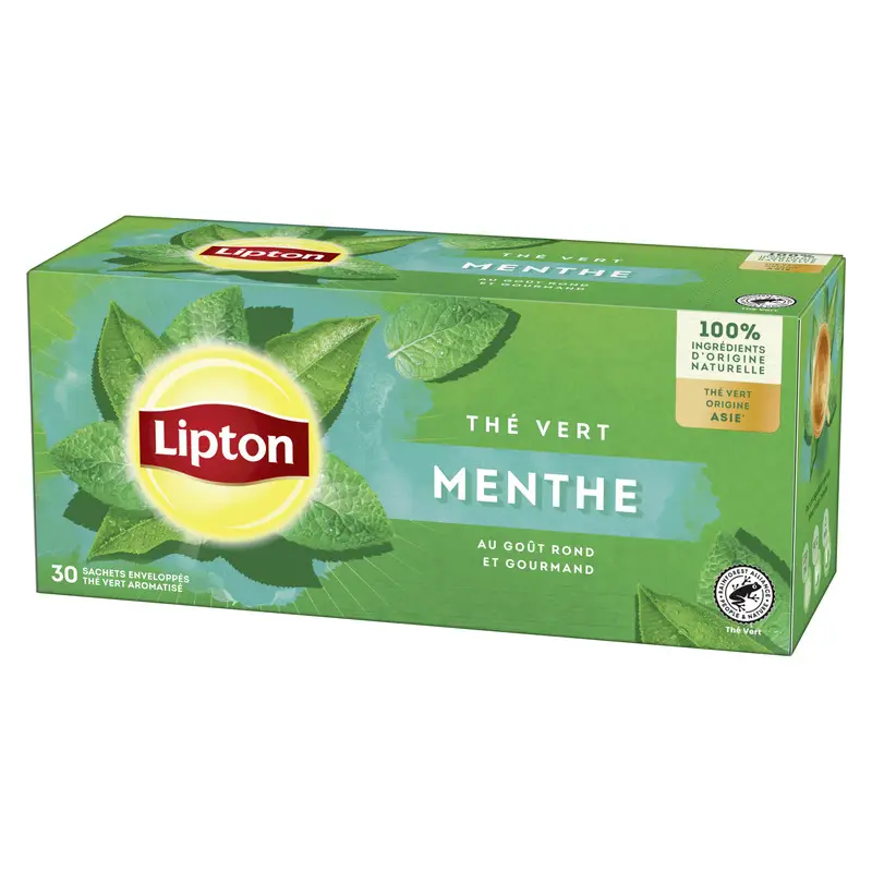 Recette de thé vert à la menthe