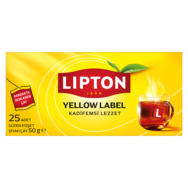 Yellow Label 25'li Bardak Çay 