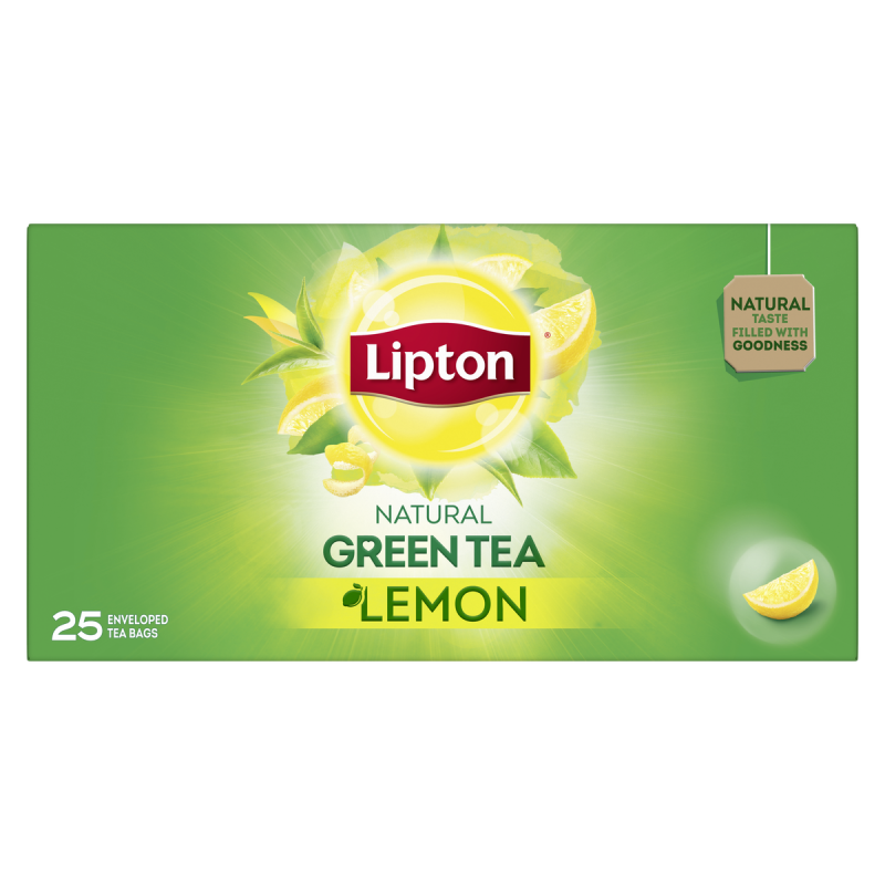 Green Tea with Lemon 25 Tea Bags 