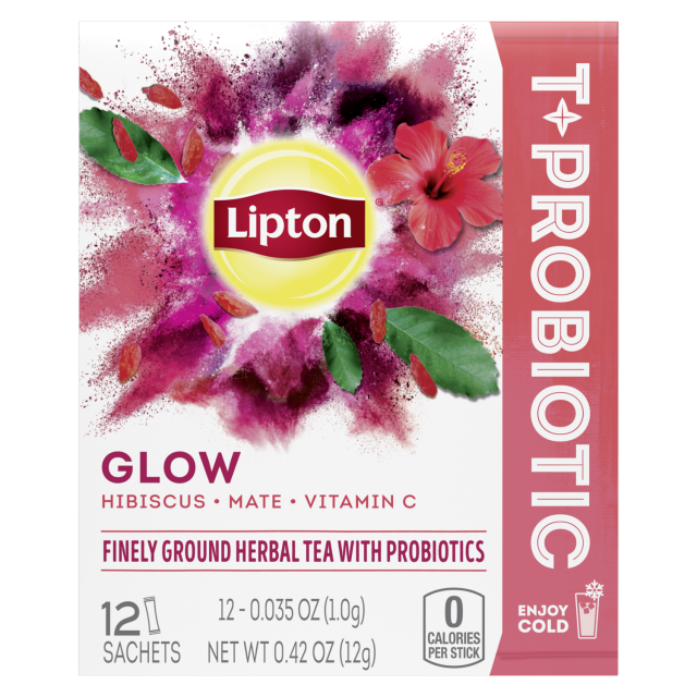 Tea + Probiotic Glow Powdered Tea Sachets