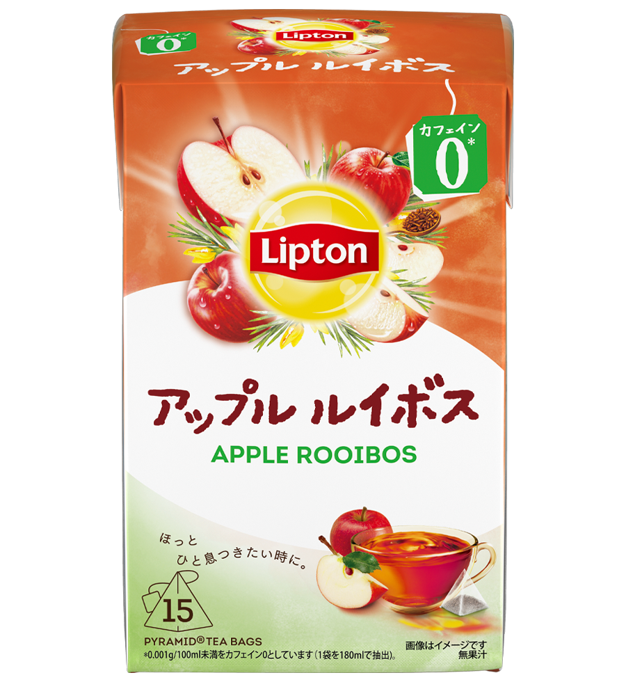 リプトン アップルルイボス ティーバッグ 15袋 を購入 |リプトンティージャパン | Lipton JP