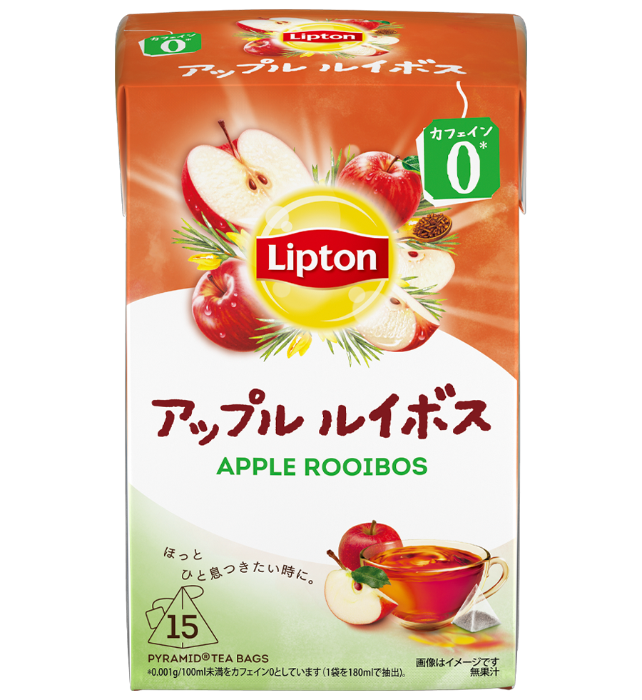 リプトン アップルルイボス ティーバッグ 15袋-0 | Lipton Japan
