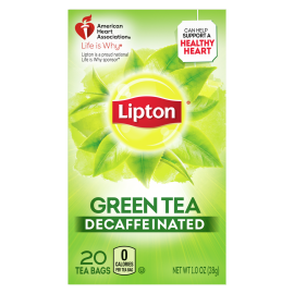 Lipton Decaffeinated Green Tea 20 Tea Bags