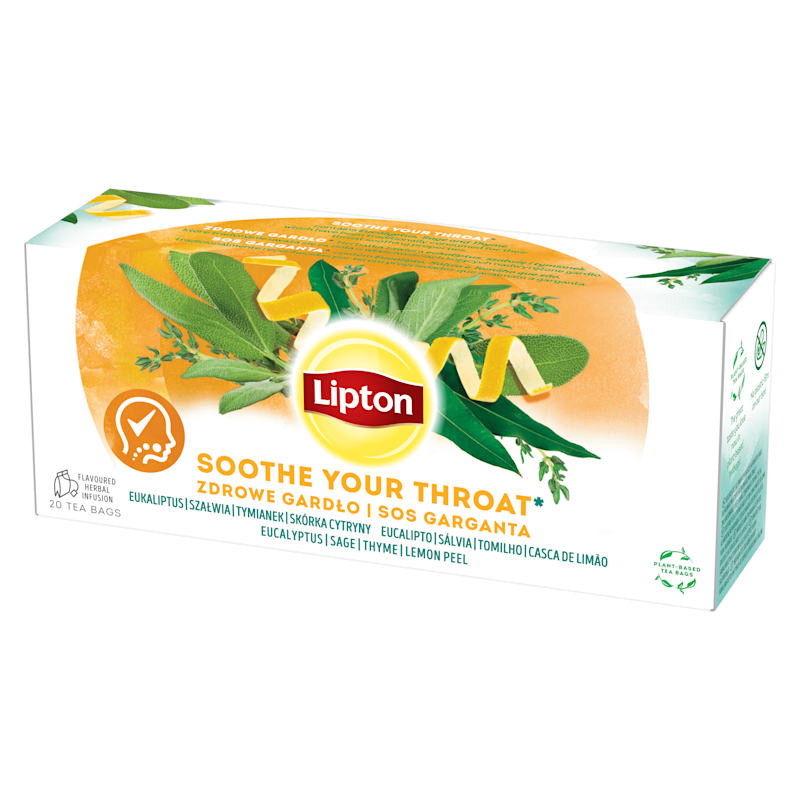 Zdrowe gardło Lipton