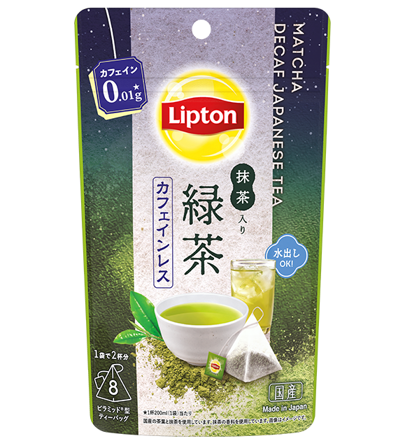 抹茶入り緑茶　カフェインレス​-0 | Lipton Japan