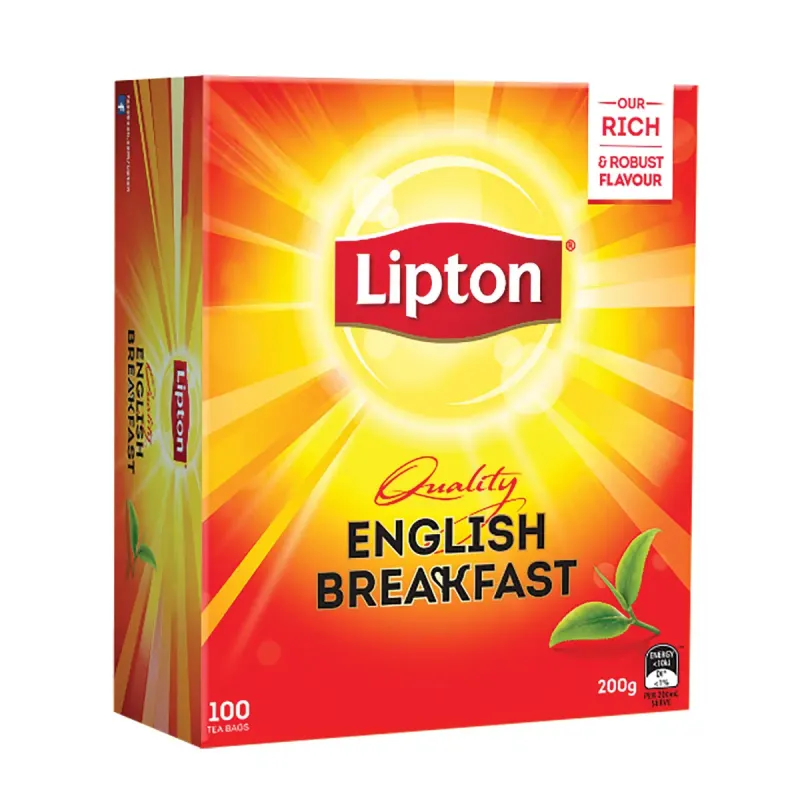Lipton Quality English Breakfast Black 100 Tea Bags