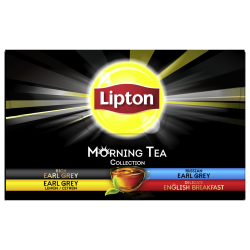 Lipton Pyramides Zwarte thee Earl Grey Assortiment 40 theezakjes