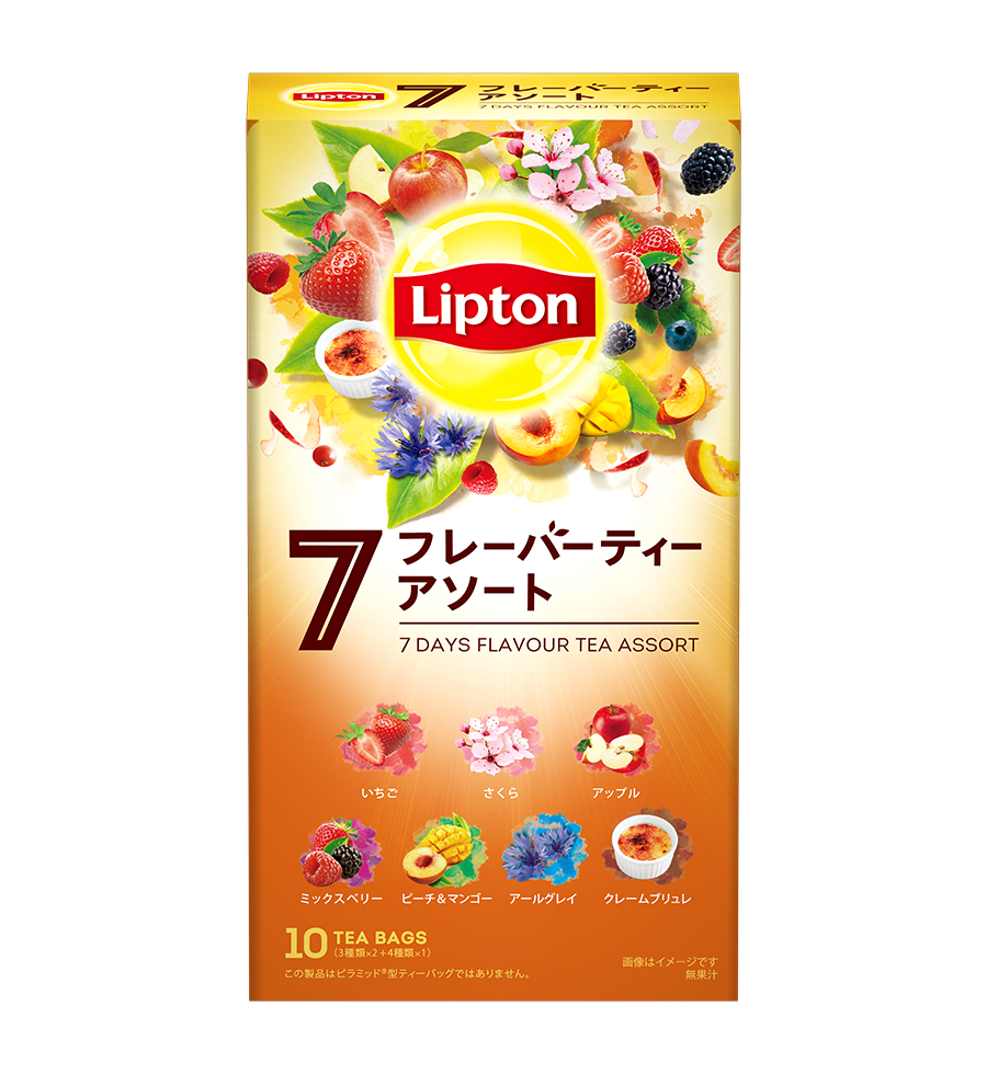 リプトン　フレーバーティー　アソートメントパックティーバッグ 10袋-0 | Lipton Japan