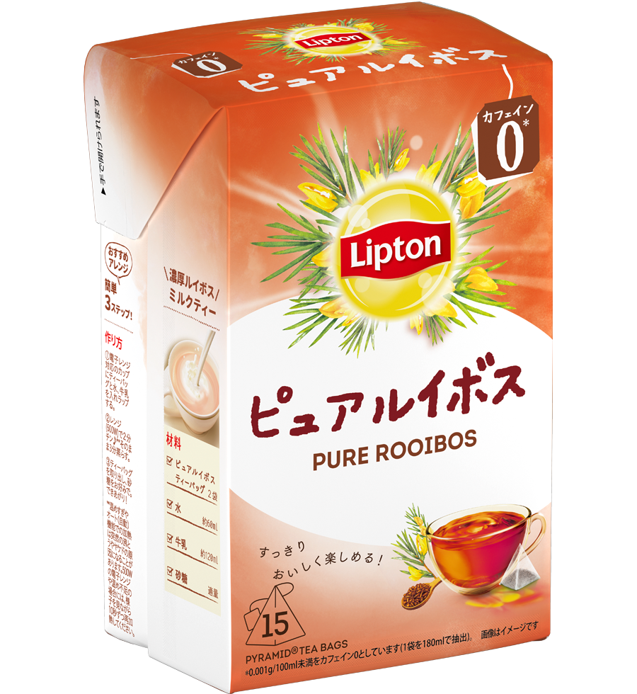 リプトン　ピュアルイボス　ティーバッグ　15袋-1 | Lipton Japan