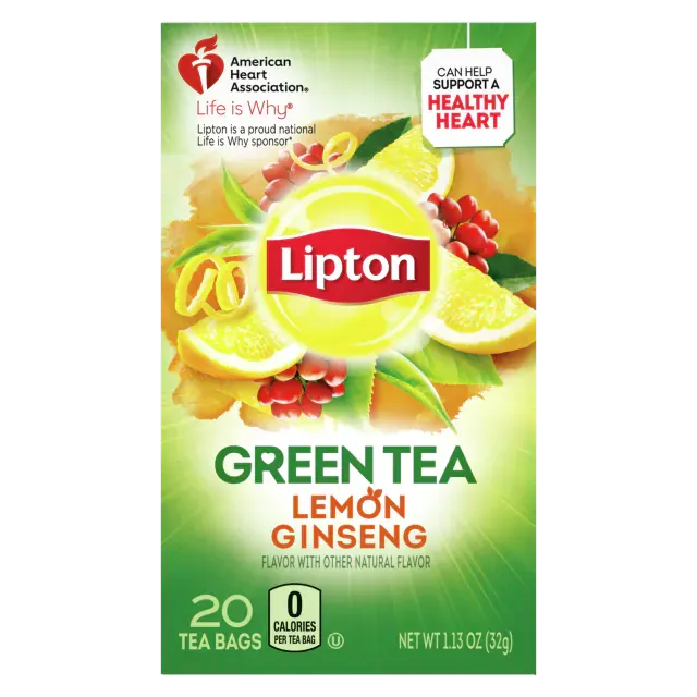 Lipton green tea 2025 lemon and honey