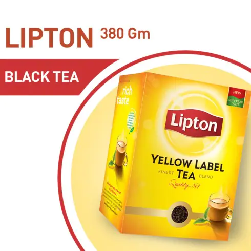 Lipton Yellow Label Black Tea 380G (PAK)