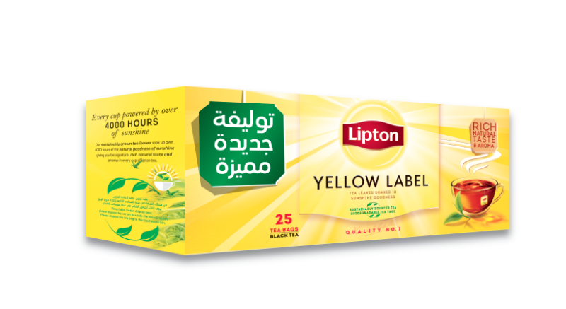 lipton yellow label black tea bags 25tea bags