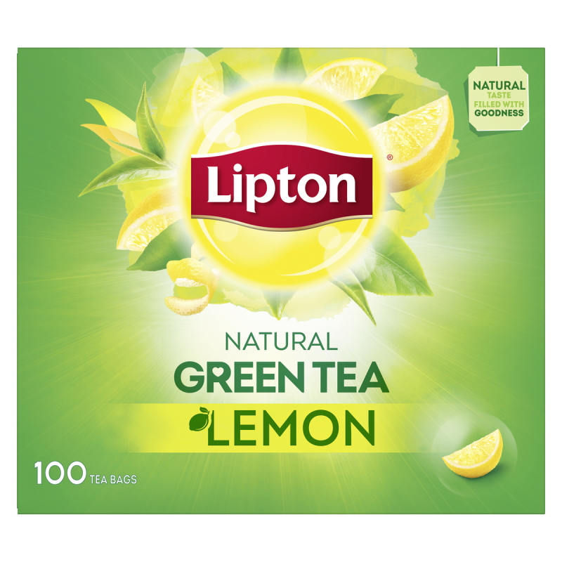 Green Tea with Lemon 100 Teabags