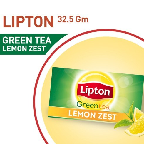 Lipton Green Tea Bag Lemon 25 Tea Bags
