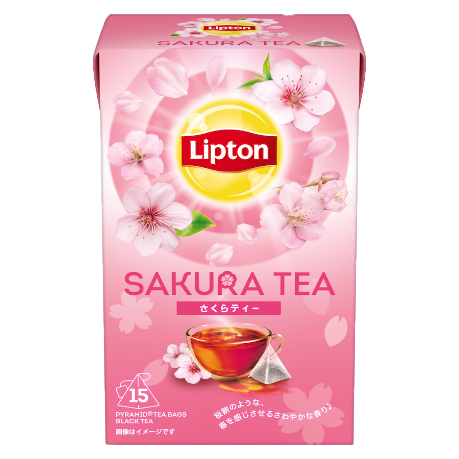 リプトン さくら ティーバッグ 15袋 | Lipton Japan