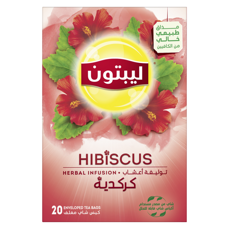 Lipton Hibiscus Herbal Infusions 20 Tea bags
