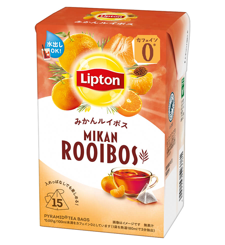 リプトン みかんルイボス 15袋 |リプトンティージャパン | Lipton JP