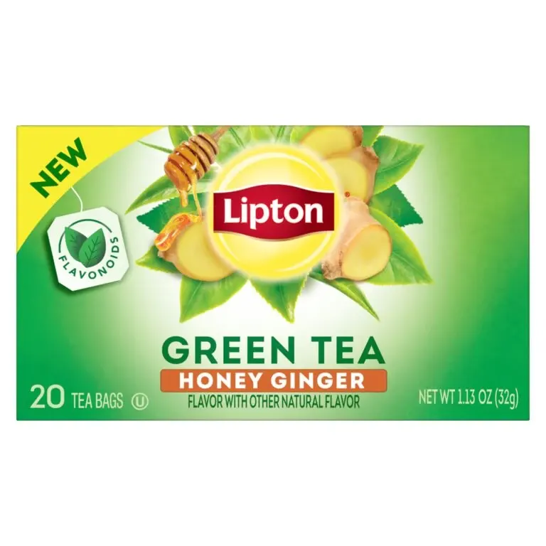 Honey Ginger Green Tea 20 Tea Bags