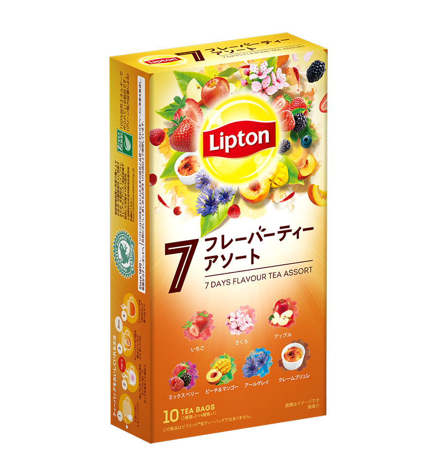 リプトン　フレーバーティー　アソートメントパックティーバッグ 10袋-1 | Lipton Japan