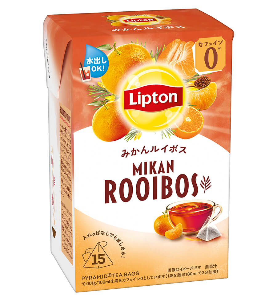 リプトン みかんルイボス 15袋 |リプトンティージャパン | Lipton JP