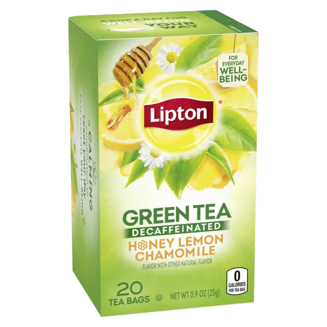 Decaffeinated Honey Lemon Green Tea